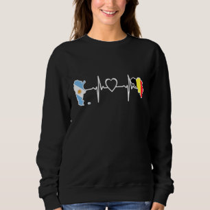 Moletom Bandeira Argentina Bélgica Argentino Belga Batimen