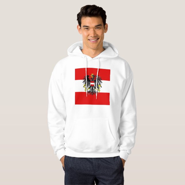 Moletom Bandeira austríaca (Frente Completa)