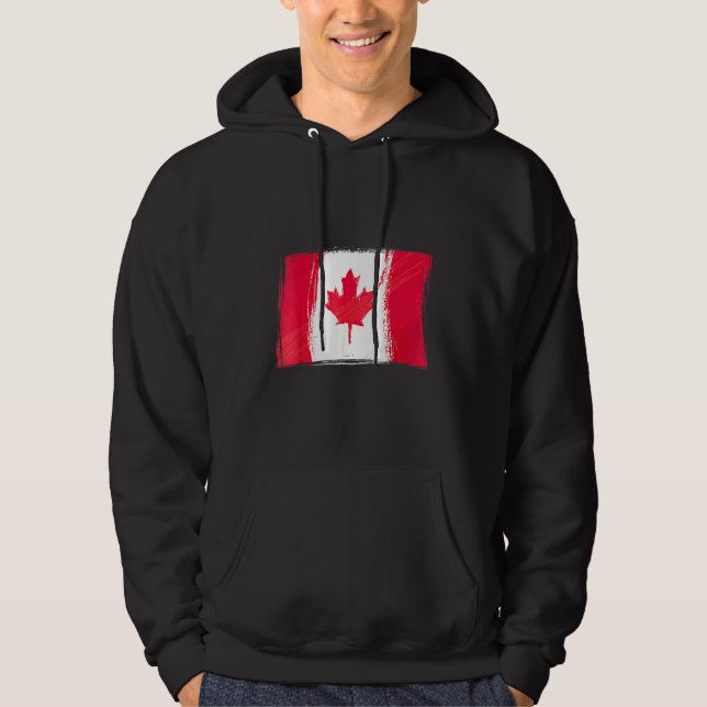 Moletom Bandeira Canadense Bandeira do Canadá   Canadá   (Frente)