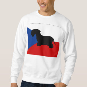 Moletom bandeira cesky da checo-república do silo do
