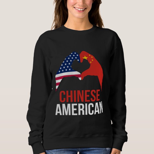 Moletom Bandeira chinesa dos EUA (Frente)