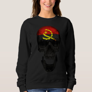 Moletom Bandeira Crônica Angola Vintage Retro Para Homens
