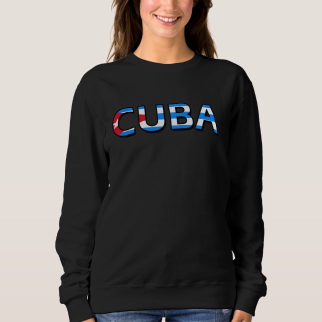 Moletom Bandeira cubana (Frente)