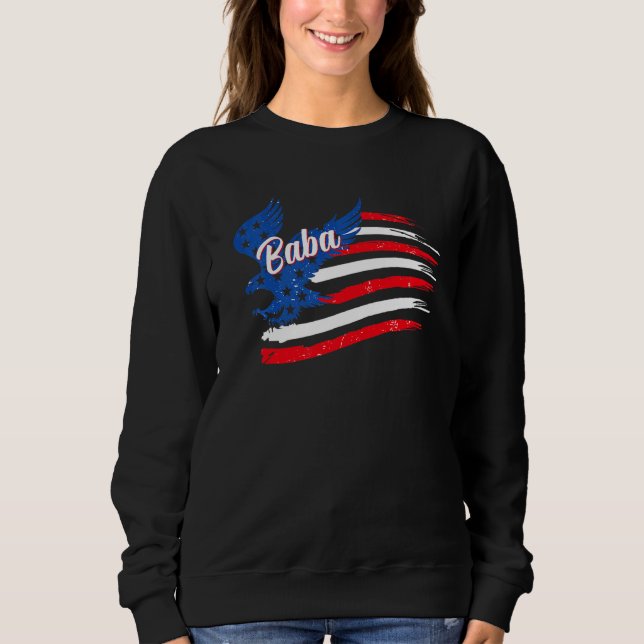 Moletom Bandeira Da Águia Baba (Frente)