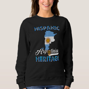 Moletom Bandeira da Argentina Herança Hispânica Orgulho Ar