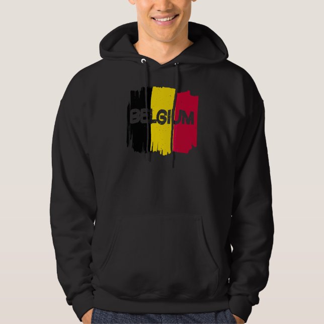 Moletom Bandeira da Bélgica (Frente)