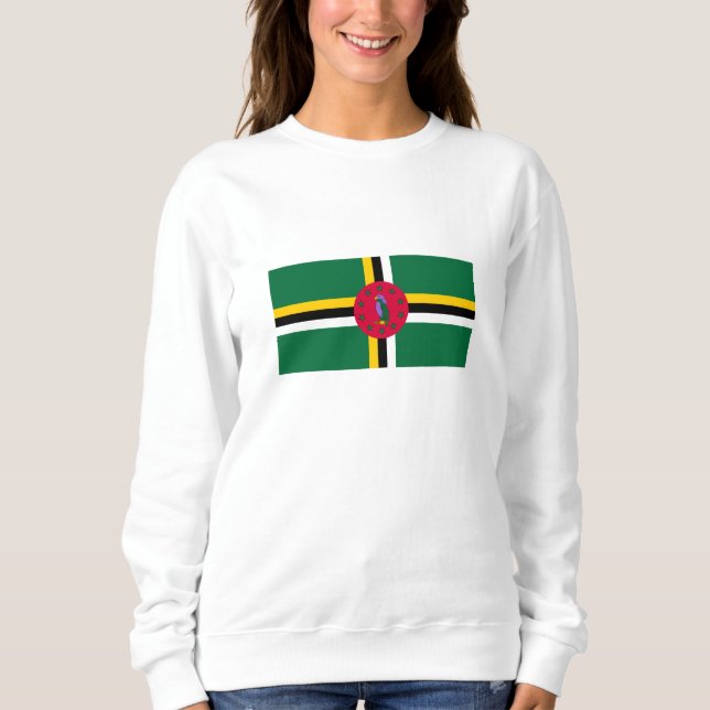 Moletom Bandeira da Dominica (Frente)