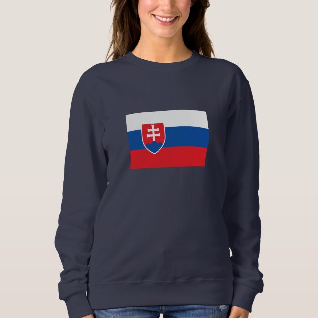 Moletom Bandeira da Eslováquia (Frente)