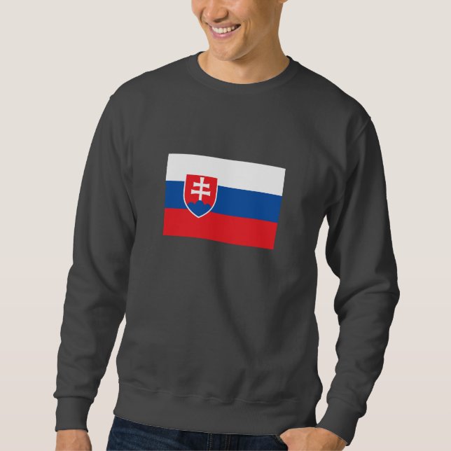 Moletom Bandeira da Eslováquia (Frente)