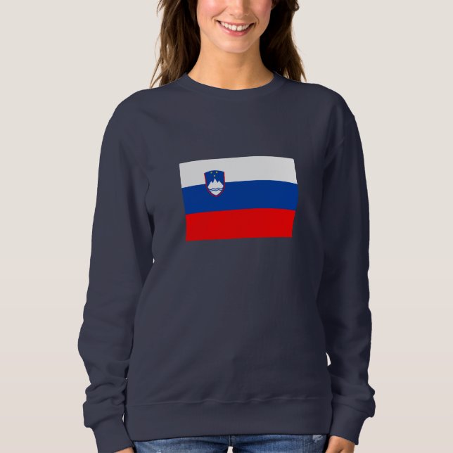 Moletom Bandeira da Eslovênia (Frente)