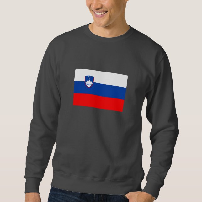 Moletom Bandeira da Eslovênia (Frente)
