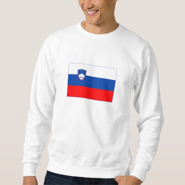 Moletom Bandeira da Eslovênia (Frente)
