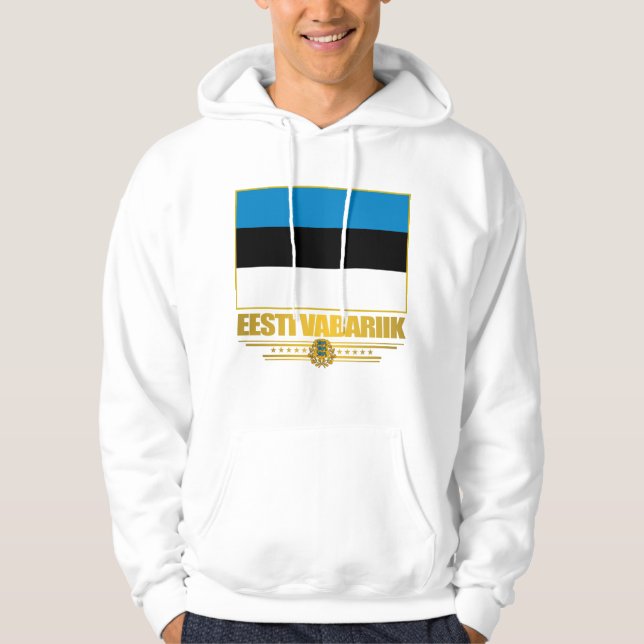 Moletom Bandeira da Estônia (Eesti Lipp) (Frente)