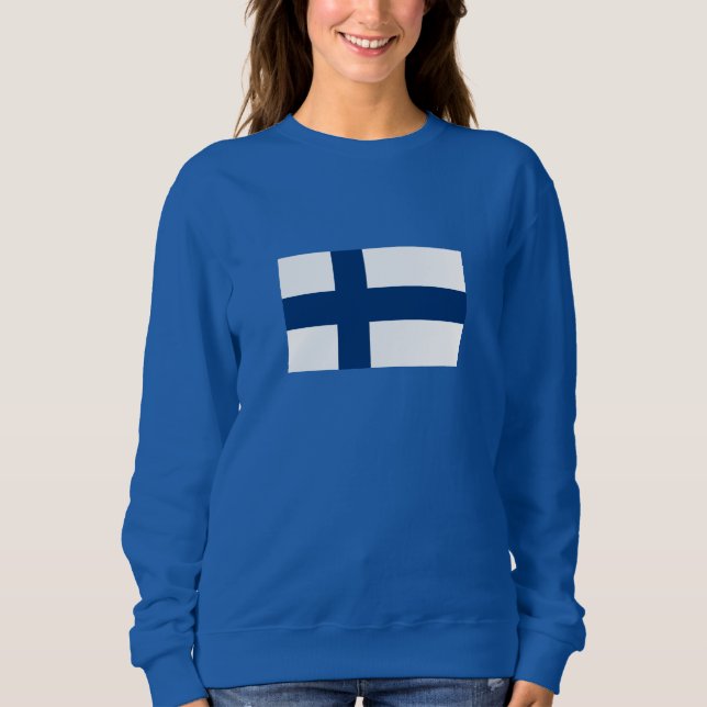 Moletom Bandeira da Finlândia (Frente)