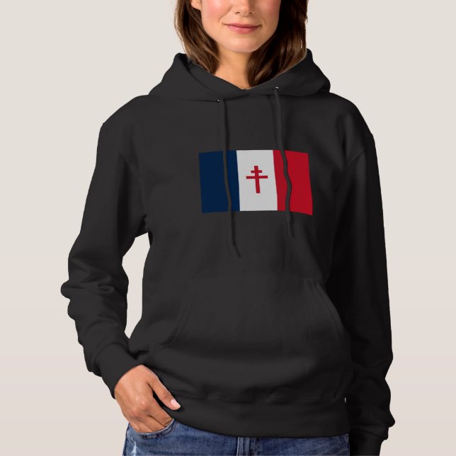 Moletom Bandeira da França Livre (Frente)