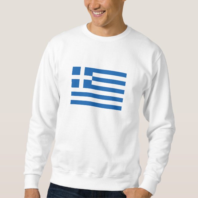 Moletom Bandeira da Grécia (Frente)