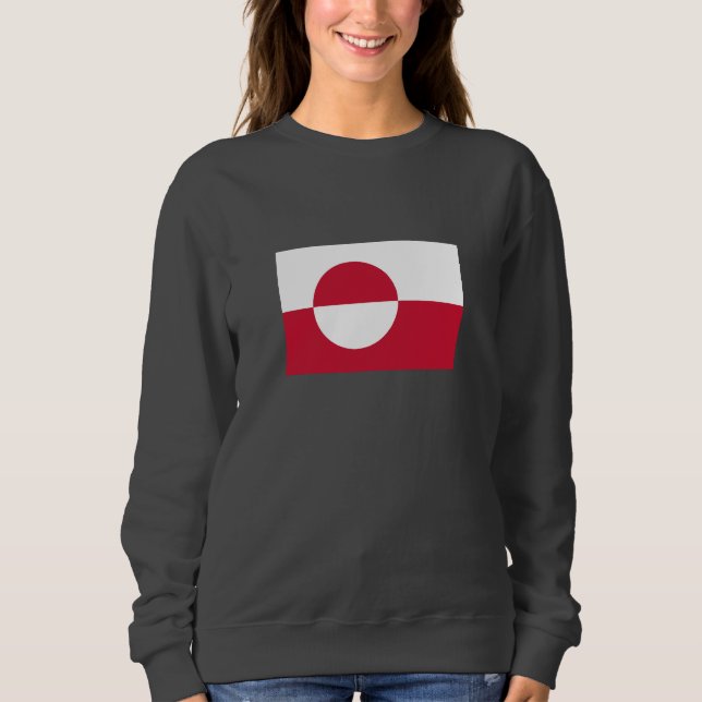 Moletom Bandeira da Gronelândia (Frente)