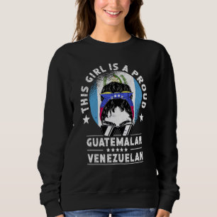 Moletom Bandeira da Guatemala Venezuela Mulheres Adultas M