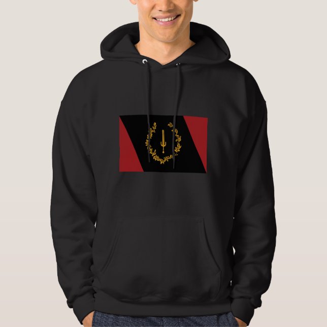Moletom Bandeira da Herança Americana Negra (Frente)
