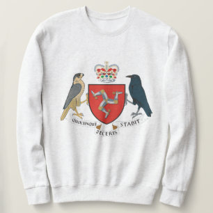 Moletom Bandeira da Ilha de Man - Camisola Manx Emblem