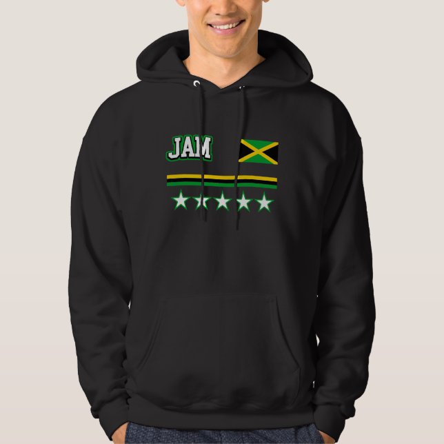Moletom bandeira da Jamaica (Frente)