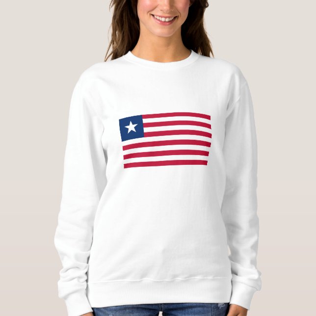 Moletom Bandeira da Libéria (Frente)
