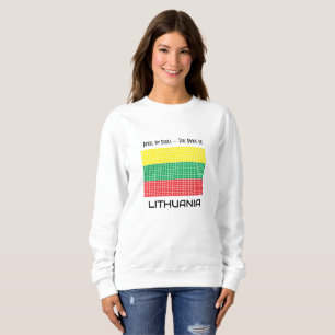 Moletom Bandeira da Lituânia
