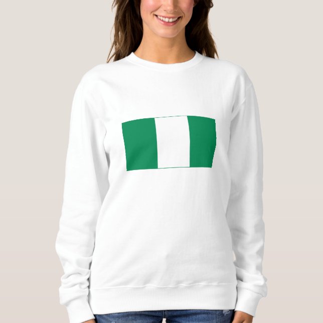 Moletom Bandeira da Nigéria (Frente)