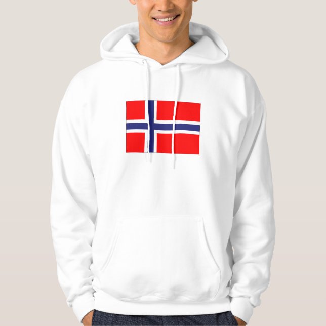 Moletom Bandeira da Noruega (Frente)