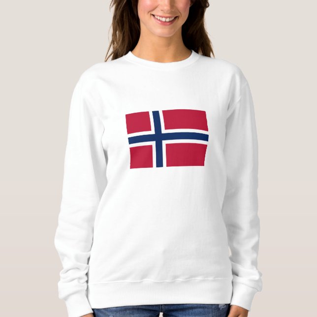 Moletom Bandeira da Noruega (Frente)