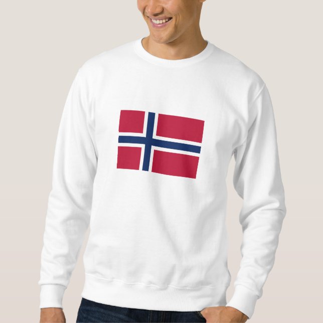 Moletom Bandeira da Noruega (Frente)