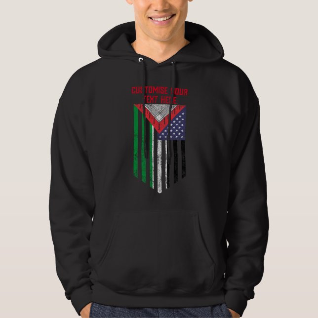 Moletom Bandeira da Palestina - Salvar a Palestina (Frente)
