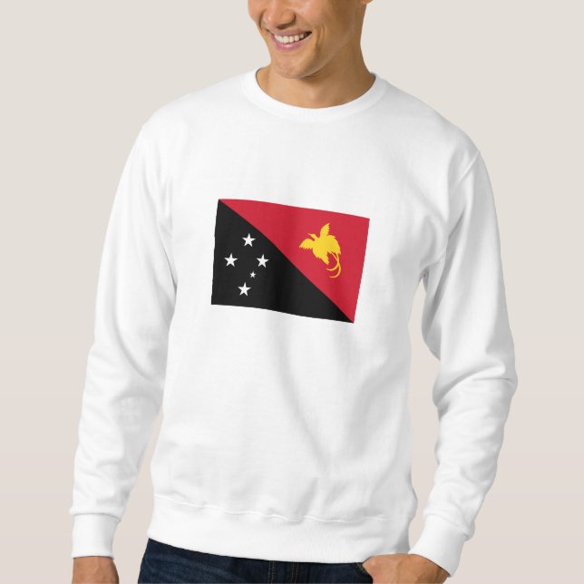 Moletom Bandeira da Papua-Nova Guiné (Frente)