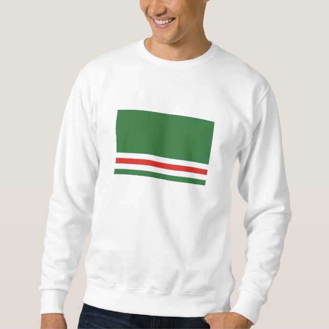 Moletom Bandeira da República Chechena de Ichkeria (Frente)