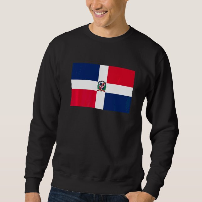 Moletom Bandeira da República Dominicana (Frente)