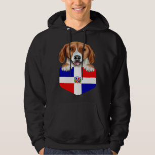 Moletom Bandeira da República Dominicana Cachorro American