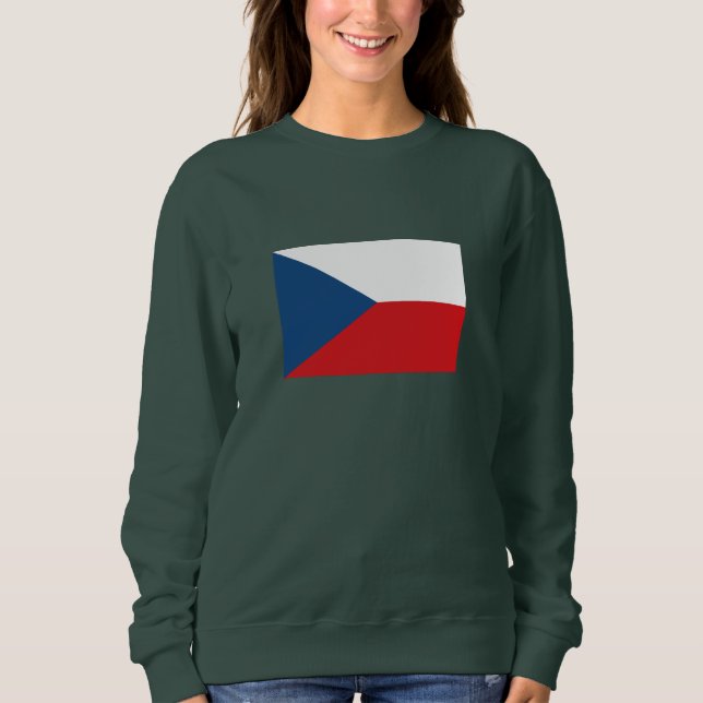 Moletom Bandeira da República Tcheca (Frente)