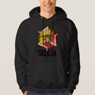 Moletom Bandeira da Sicília Sicília Palermo Itália 1