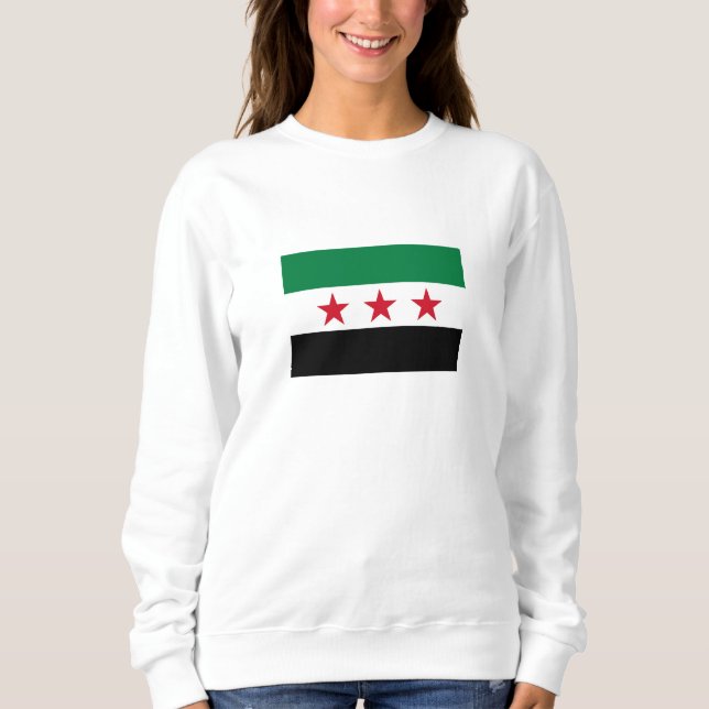 Moletom Bandeira da Síria (Frente)