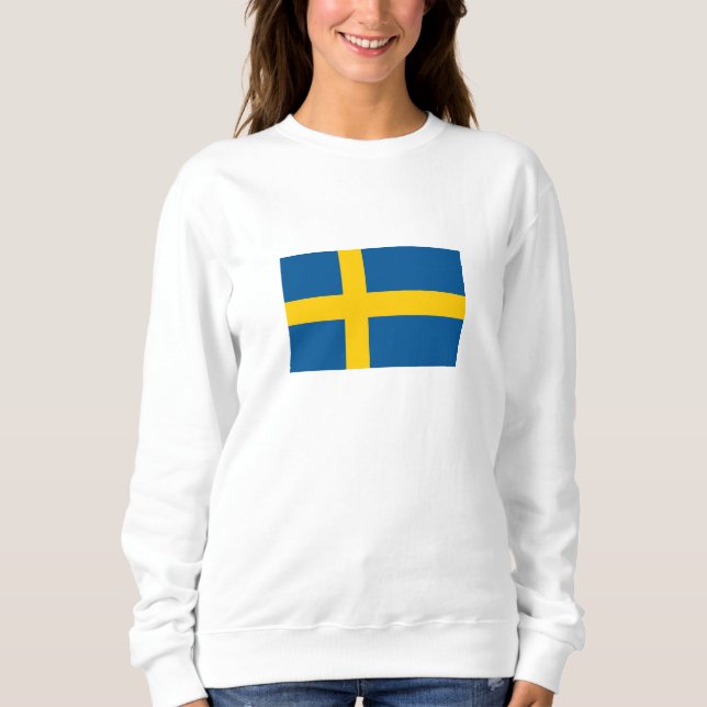 Moletom Bandeira da Suécia (Frente)