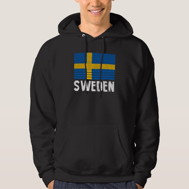 Moletom Bandeira da Suécia (Frente)