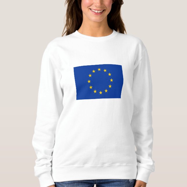 Moletom Bandeira da União Europeia (Frente)