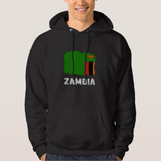 Moletom Bandeira da Zâmbia Raízes Zambianas Orgulho Zâmbia