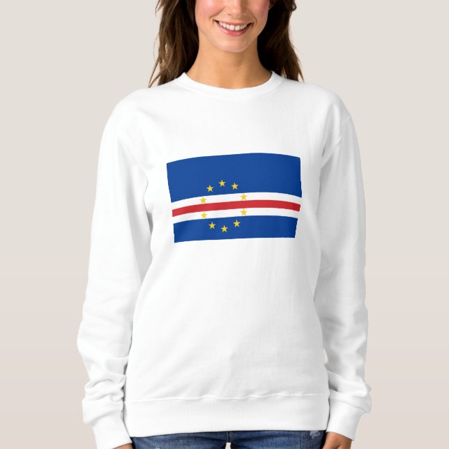 Moletom Bandeira de Cabo Verde (Frente)