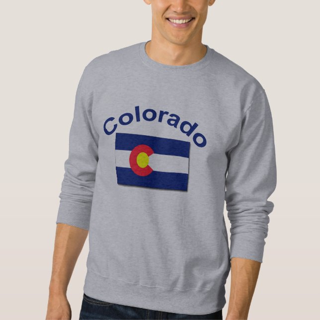 Moletom Bandeira de Colorado (Frente)
