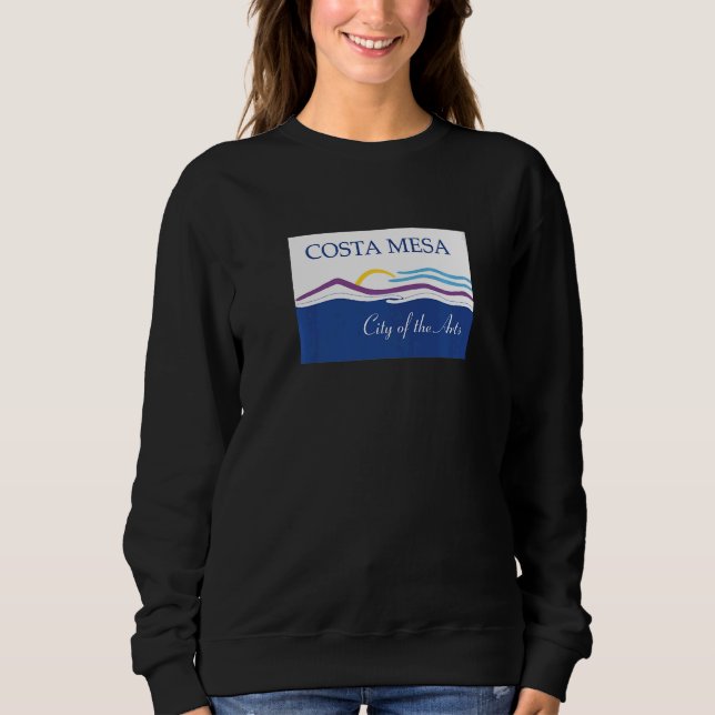 Moletom Bandeira de Costa Mesa Califórnia   (Frente)