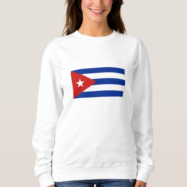 Moletom Bandeira de Cuba (Frente)