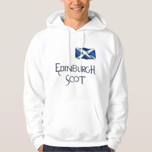 Moletom Bandeira de Edimburgo do Hoodie patriótico de