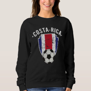 Moletom Bandeira de Futebol da Costa Rica Orgulho Médico d