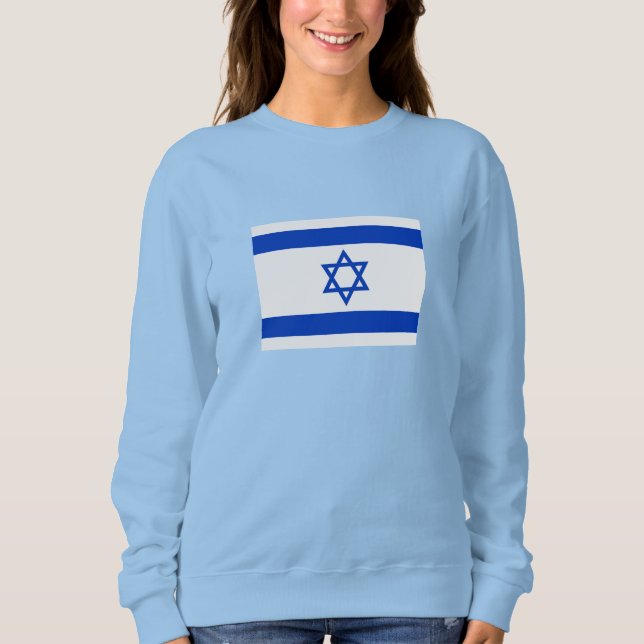 Moletom Bandeira de Israel (Frente)